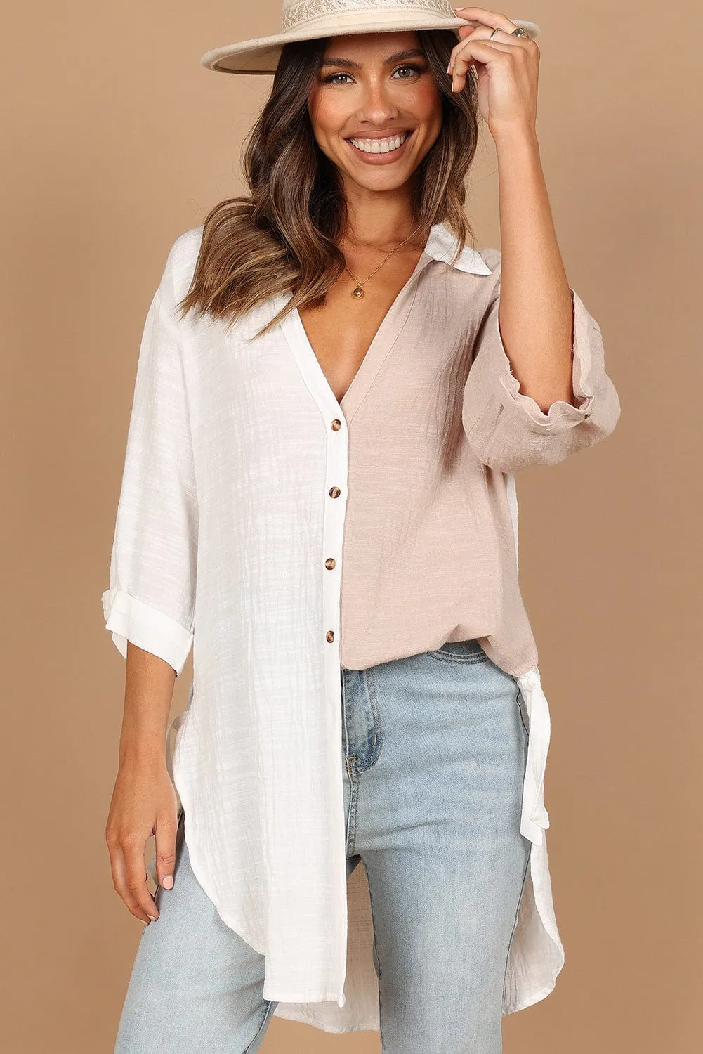 Casual Cotton Linen Shirt