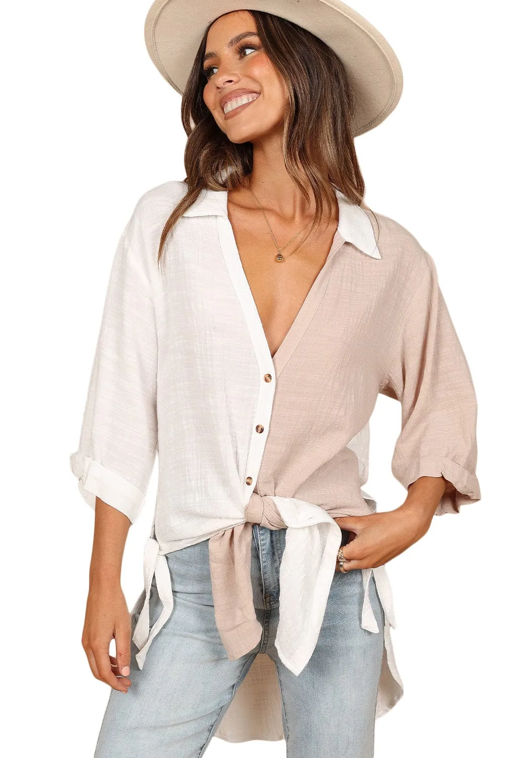 Casual Cotton Linen Shirt