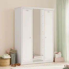 Cilek Selena Grey 3 Doors Wardrobe