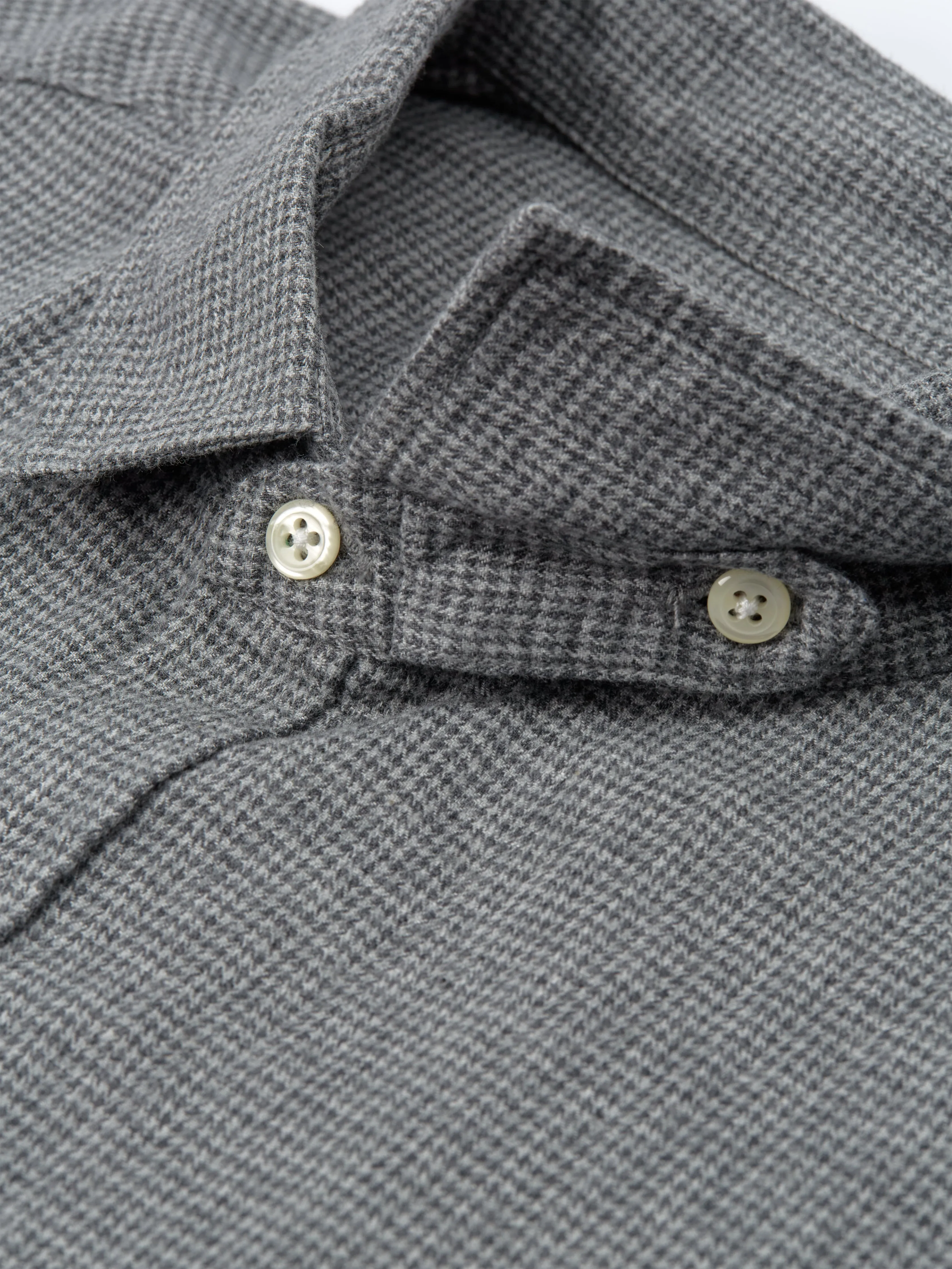 Clerkenwell Tab Shirt Oxman Grey