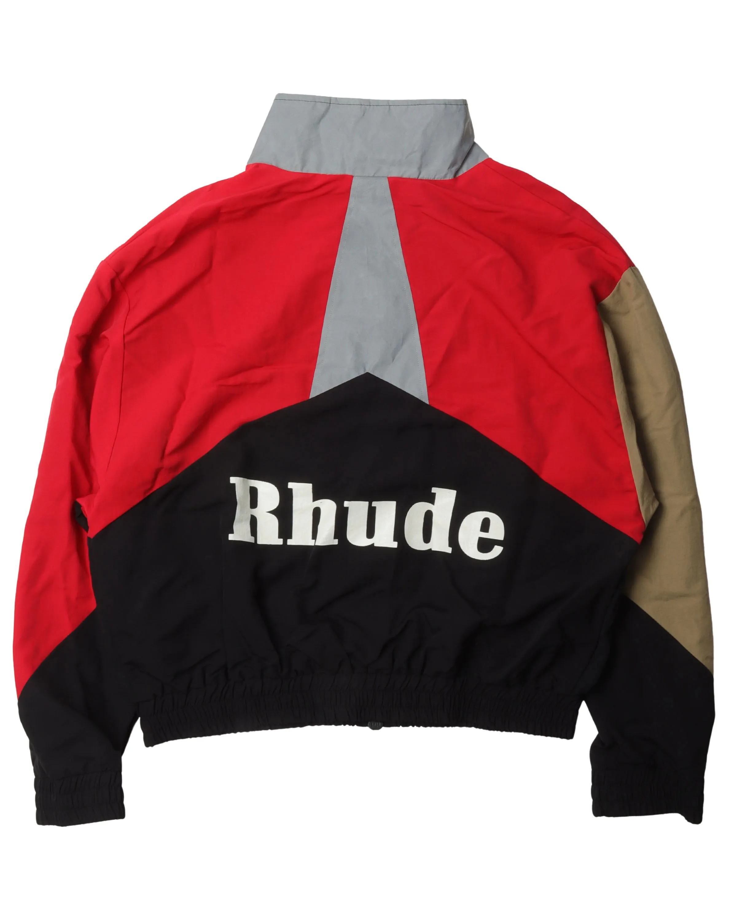 Color Blocked Track Jacket