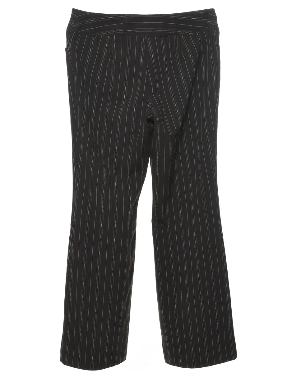 Dark Brown Trousers - W32 L32