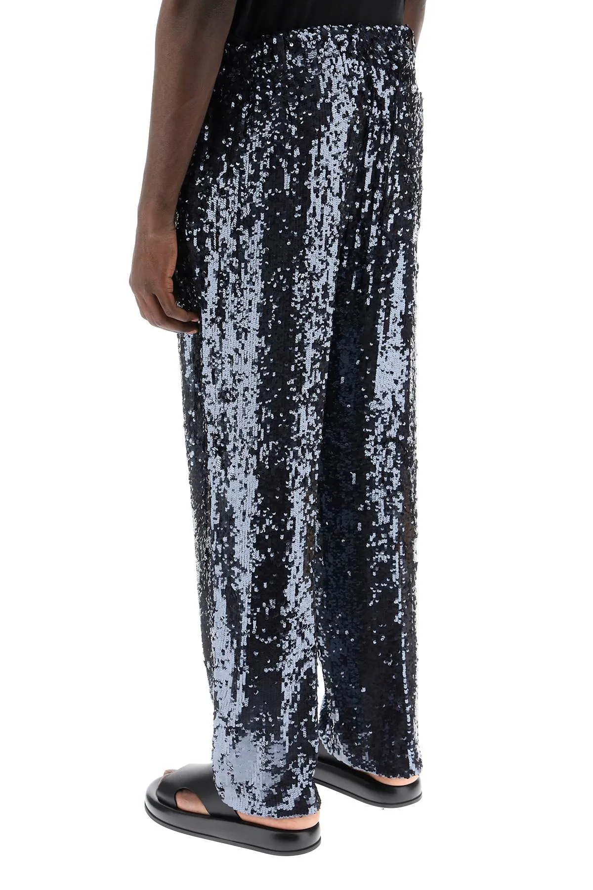 Dries Van Noten Penny Long Sequin Pants