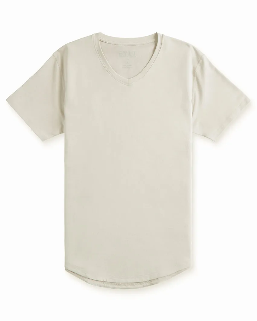 Drop-Cut V-Neck: LUX <!-- Size L -->