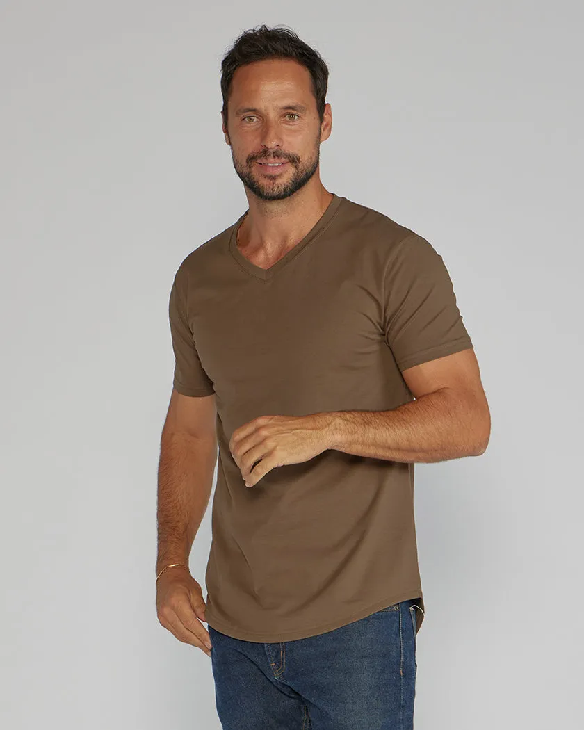 Drop-Cut V-Neck: LUX <!-- Size L -->