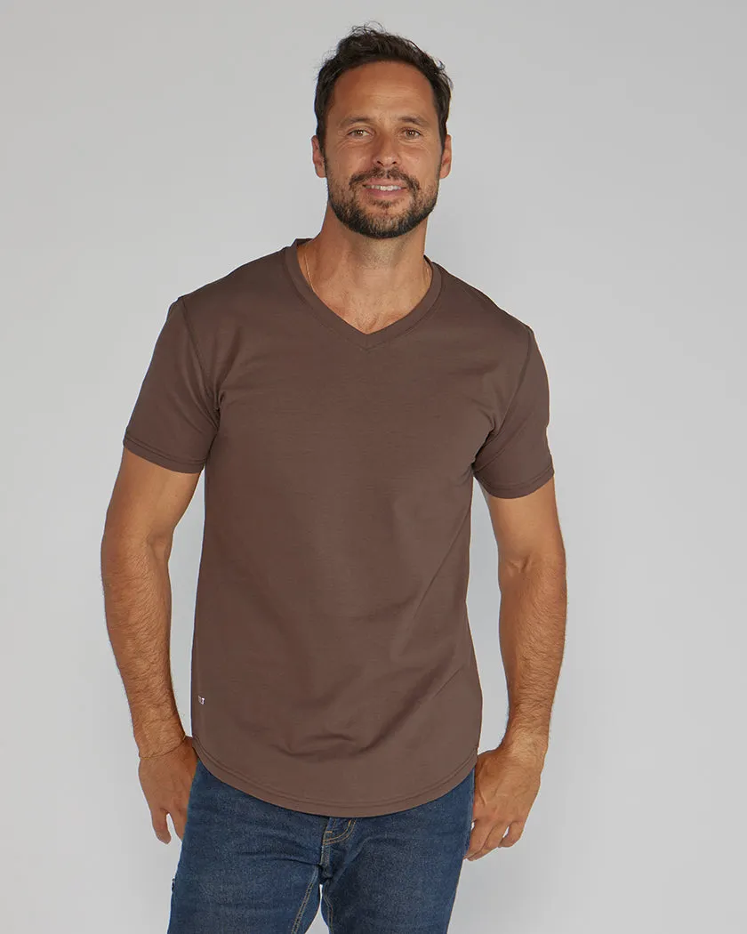 Drop-Cut V-Neck: LUX <!-- Size XXL -->