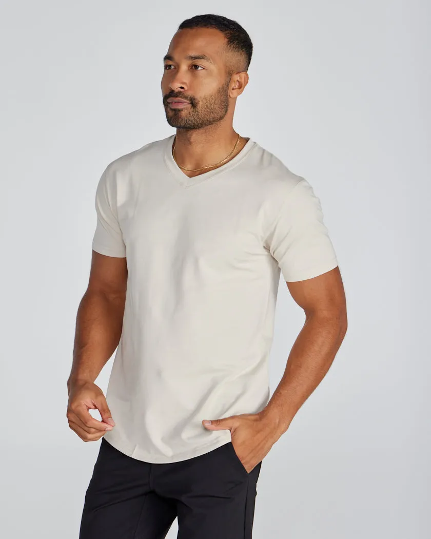 Drop-Cut V-Neck: LUX <!-- Size XXL -->