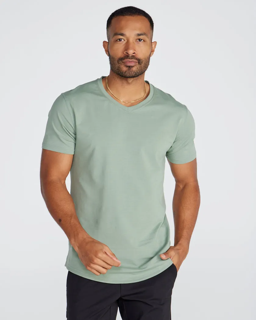 Drop-Cut V-Neck: LUX <!-- Size XXL -->