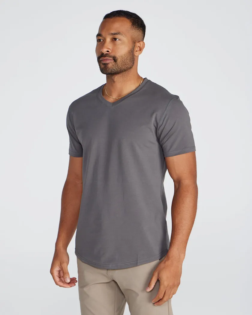 Drop-Cut V-Neck: LUX <!-- Size XXL -->