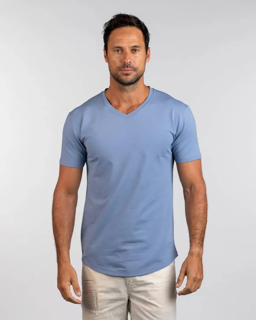 Drop-Cut V-Neck: LUX <!-- Size XXL -->