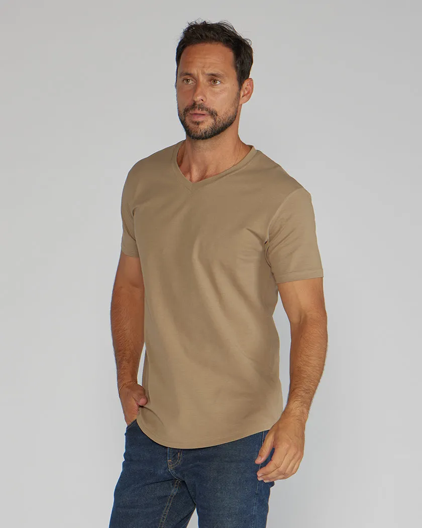 Drop-Cut V-Neck: LUX <!-- Size XXL -->