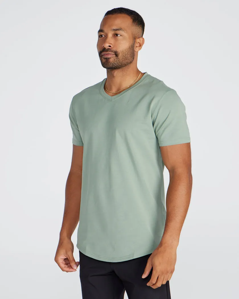 Drop-Cut V-Neck: LUX <!-- Size XXL -->