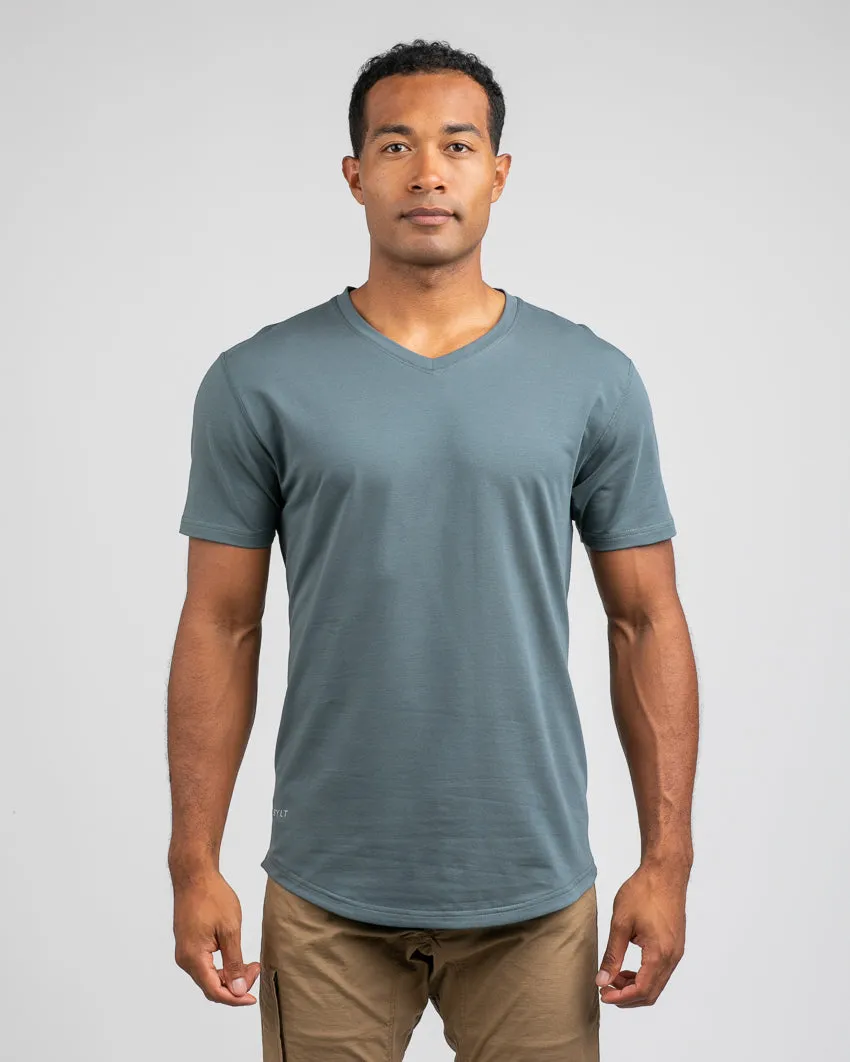 Drop-Cut V-Neck: LUX <!-- Size XXL -->