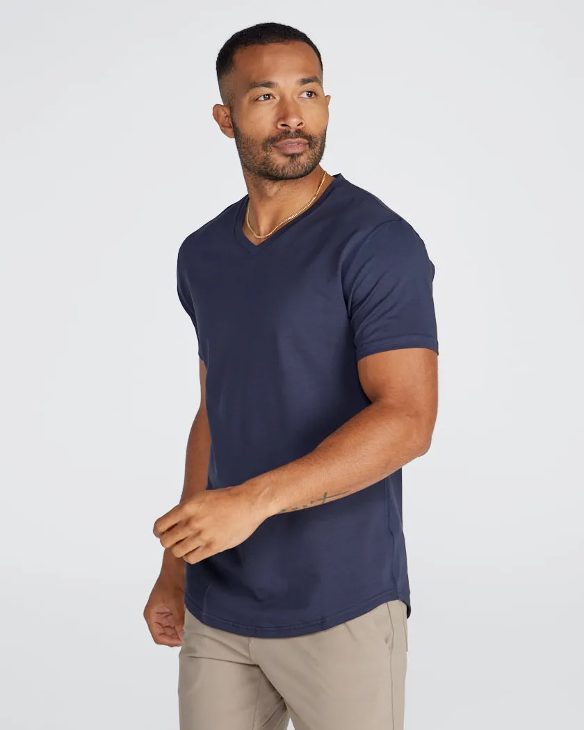 Drop-Cut V-Neck: LUX <!-- Size XXL -->