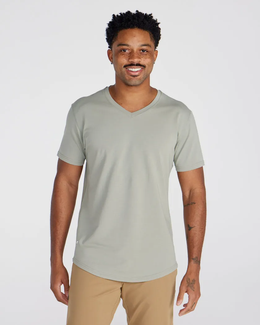 Drop-Cut V-Neck: LUX <!-- Size XXL -->