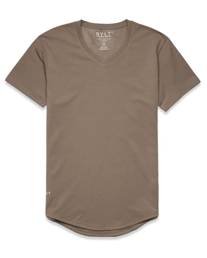 Drop-Cut V-Neck: LUX <!-- Size XXL -->