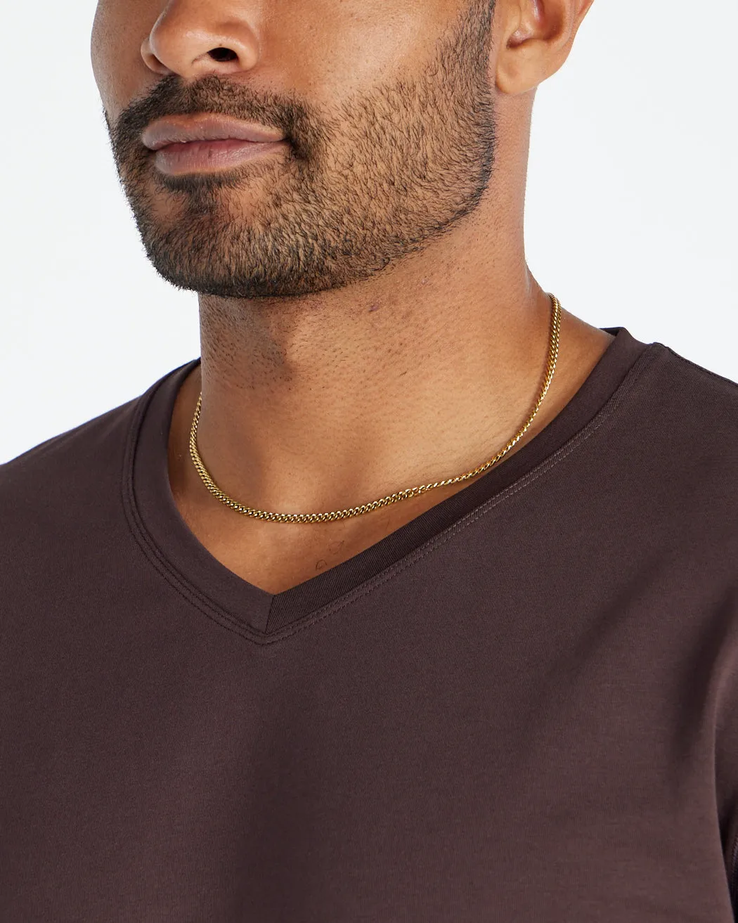 Drop-Cut V-Neck: LUX <!-- Size XXL -->