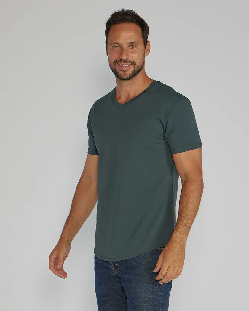 Drop-Cut V-Neck: LUX <!-- Size XXL -->