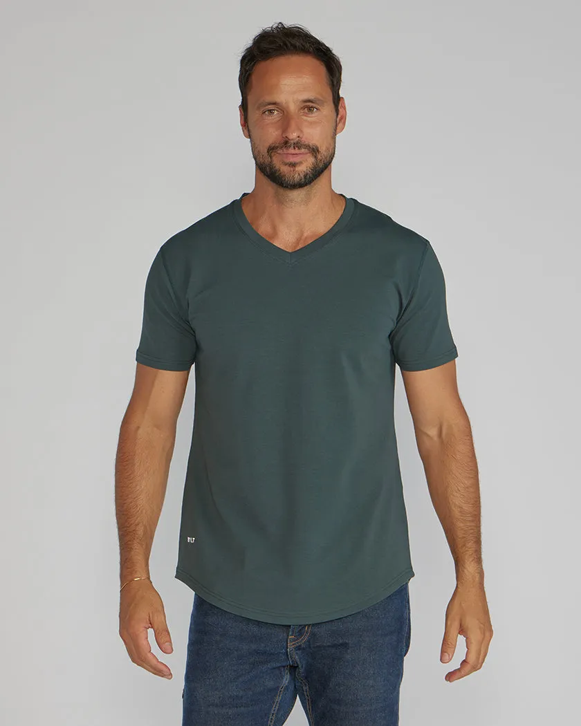 Drop-Cut V-Neck: LUX <!-- Size XXL -->