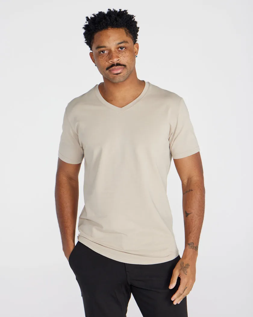 Drop-Cut V-Neck: LUX <!-- Size XXL -->