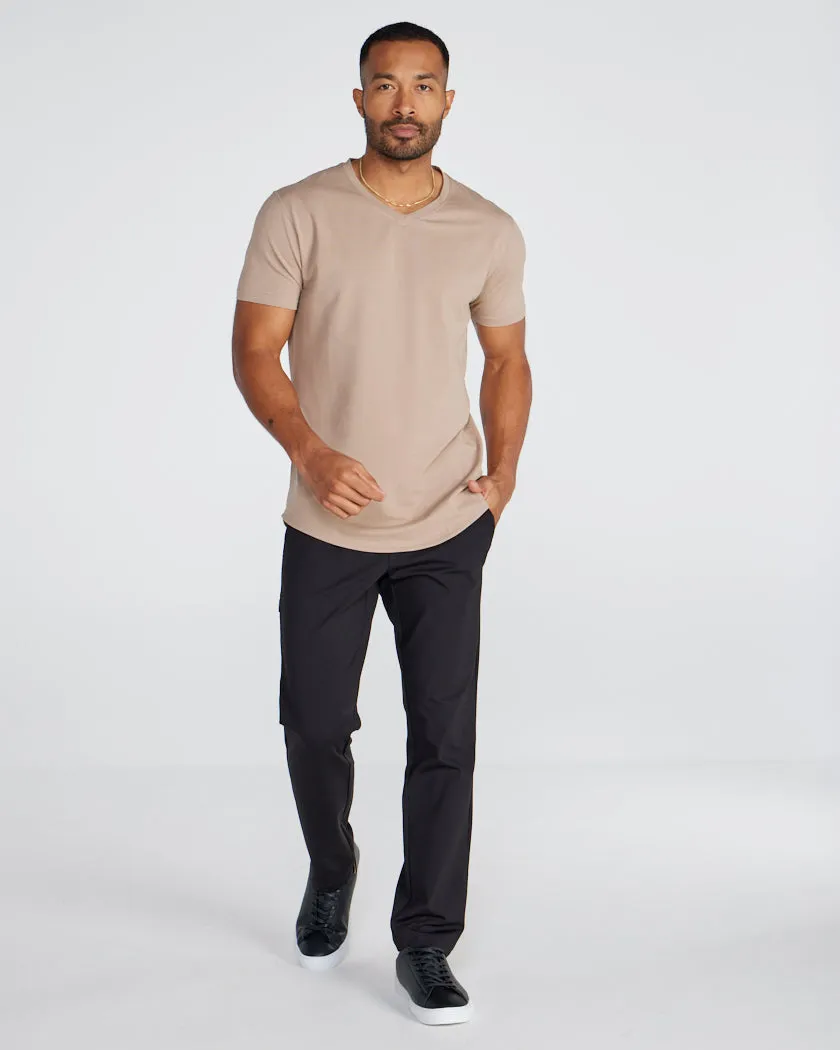 Drop-Cut V-Neck: LUX <!-- Size XXL -->