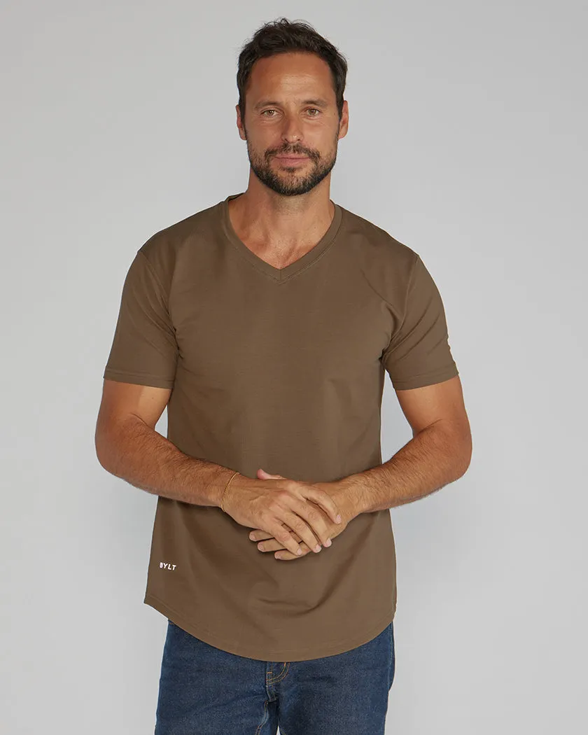 Drop-Cut V-Neck: LUX <!-- Size XXL -->