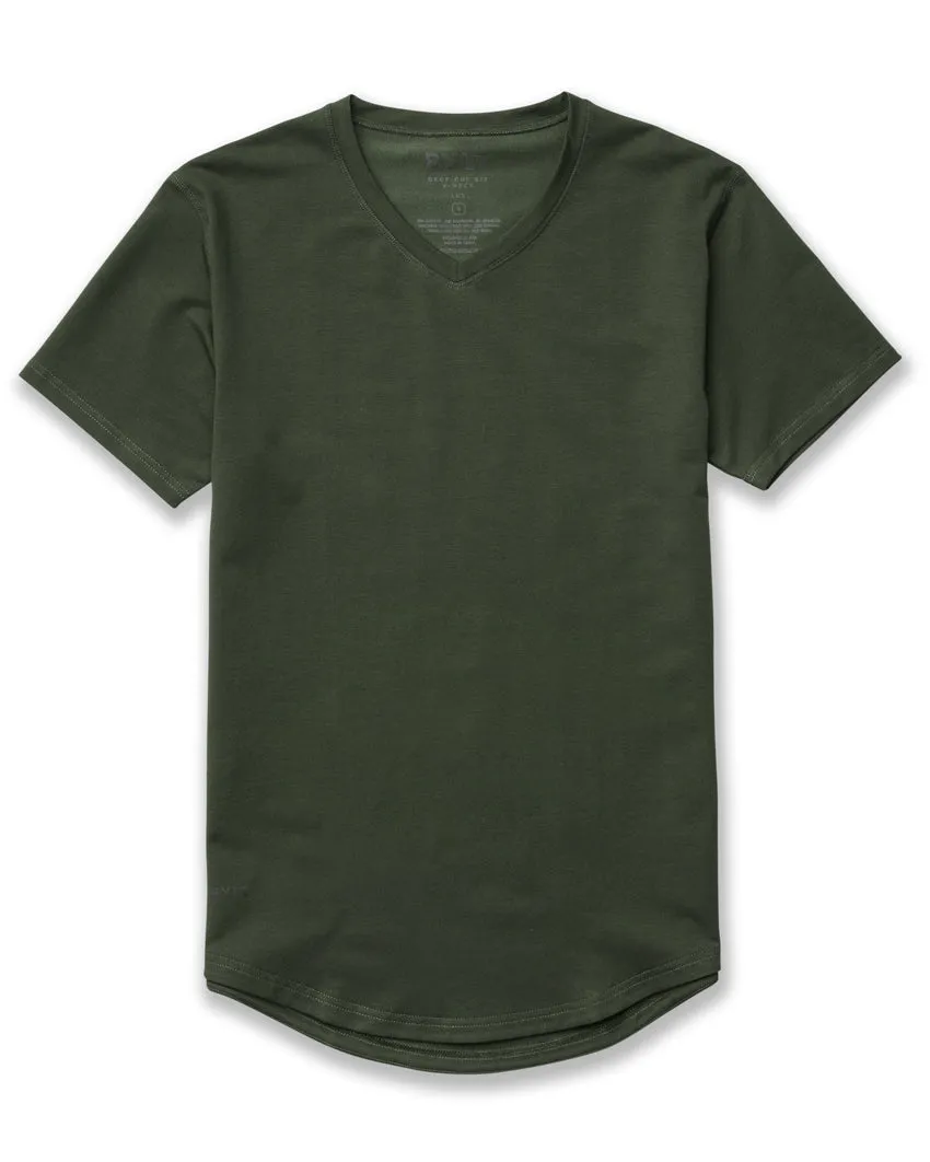 Drop-Cut V-Neck: LUX <!-- Size XXL -->