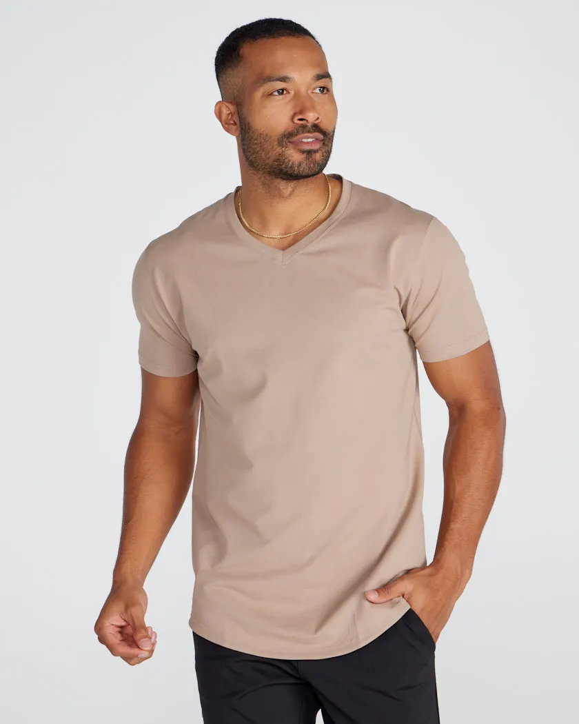 Drop-Cut V-Neck: LUX <!-- Size XXL -->