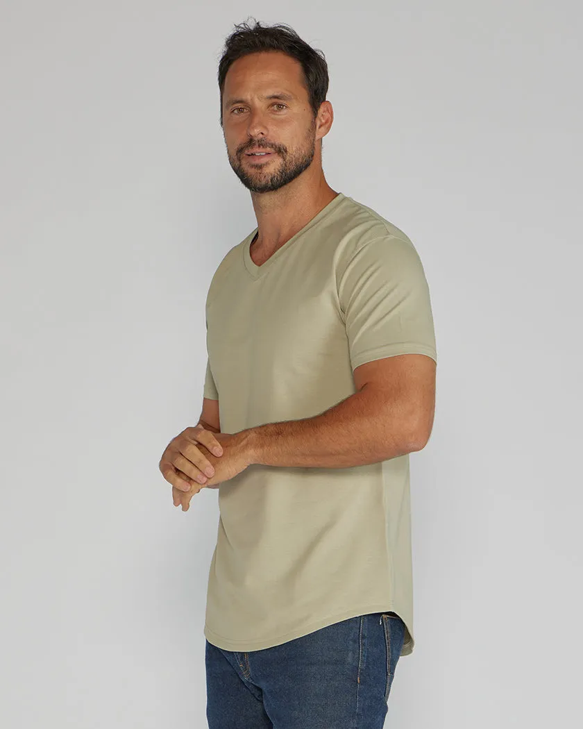 Drop-Cut V-Neck: LUX <!-- Size XXL -->