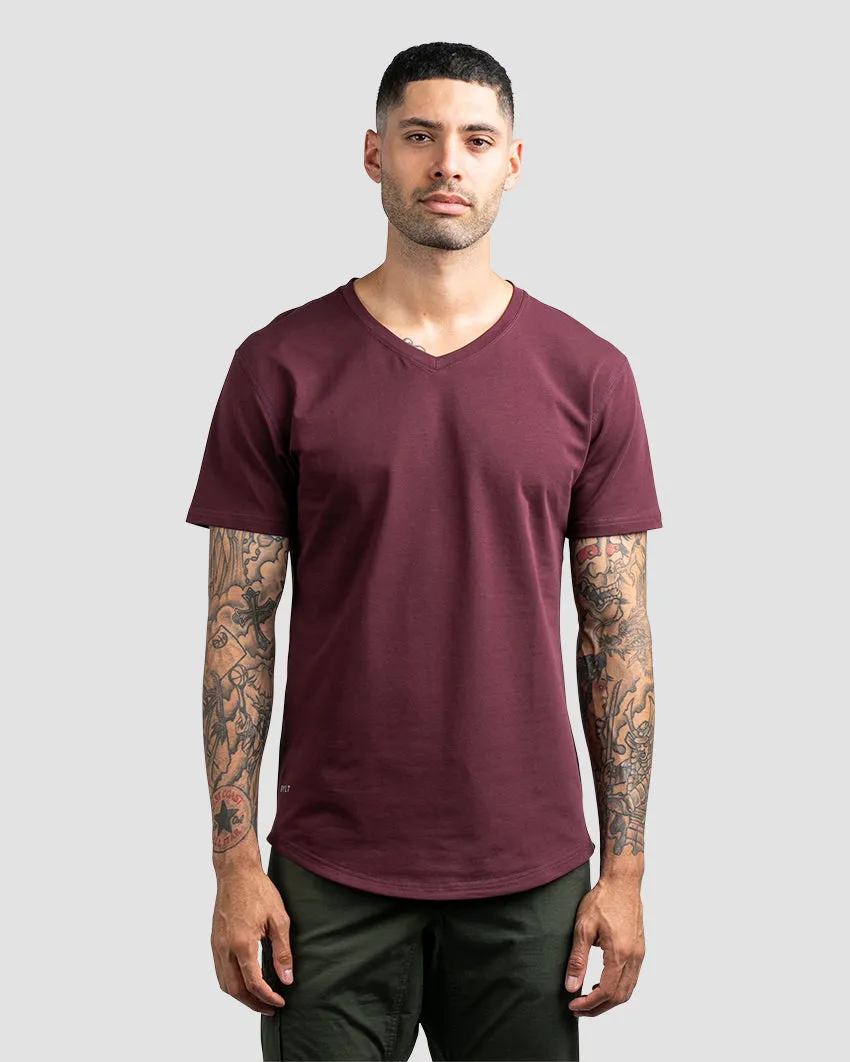 Drop-Cut V-Neck: LUX <!-- Size XXL -->