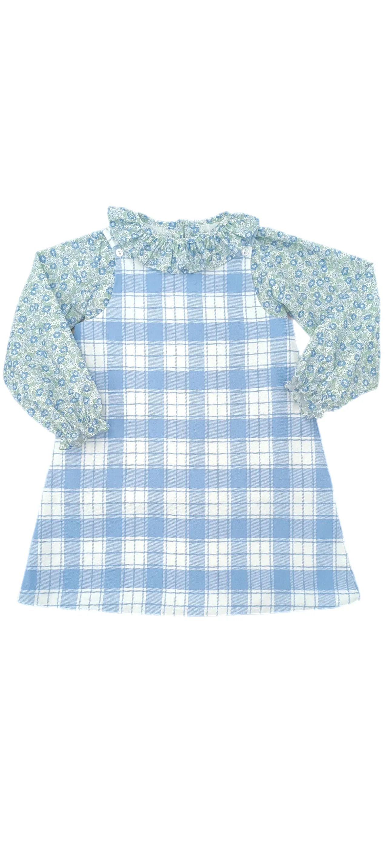 Ellie Jumper Blue Flannel Check