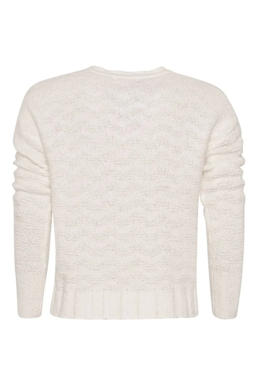 Emmeline Sweater in Winter White