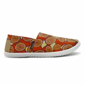 Emmy Chapisha Canvas Shoes - Multi Brick Red