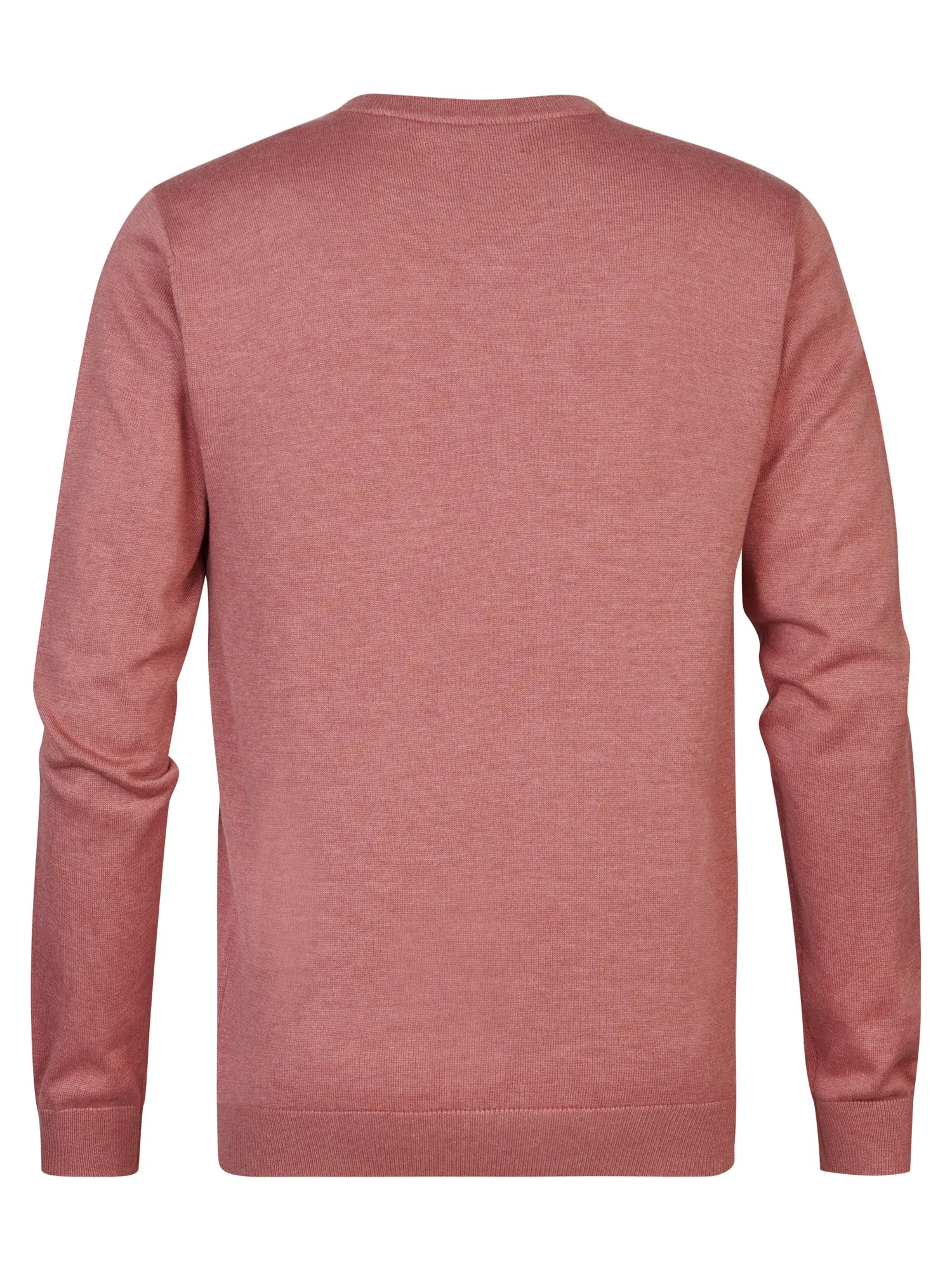 Fine-knit V-neck Sweater Atka