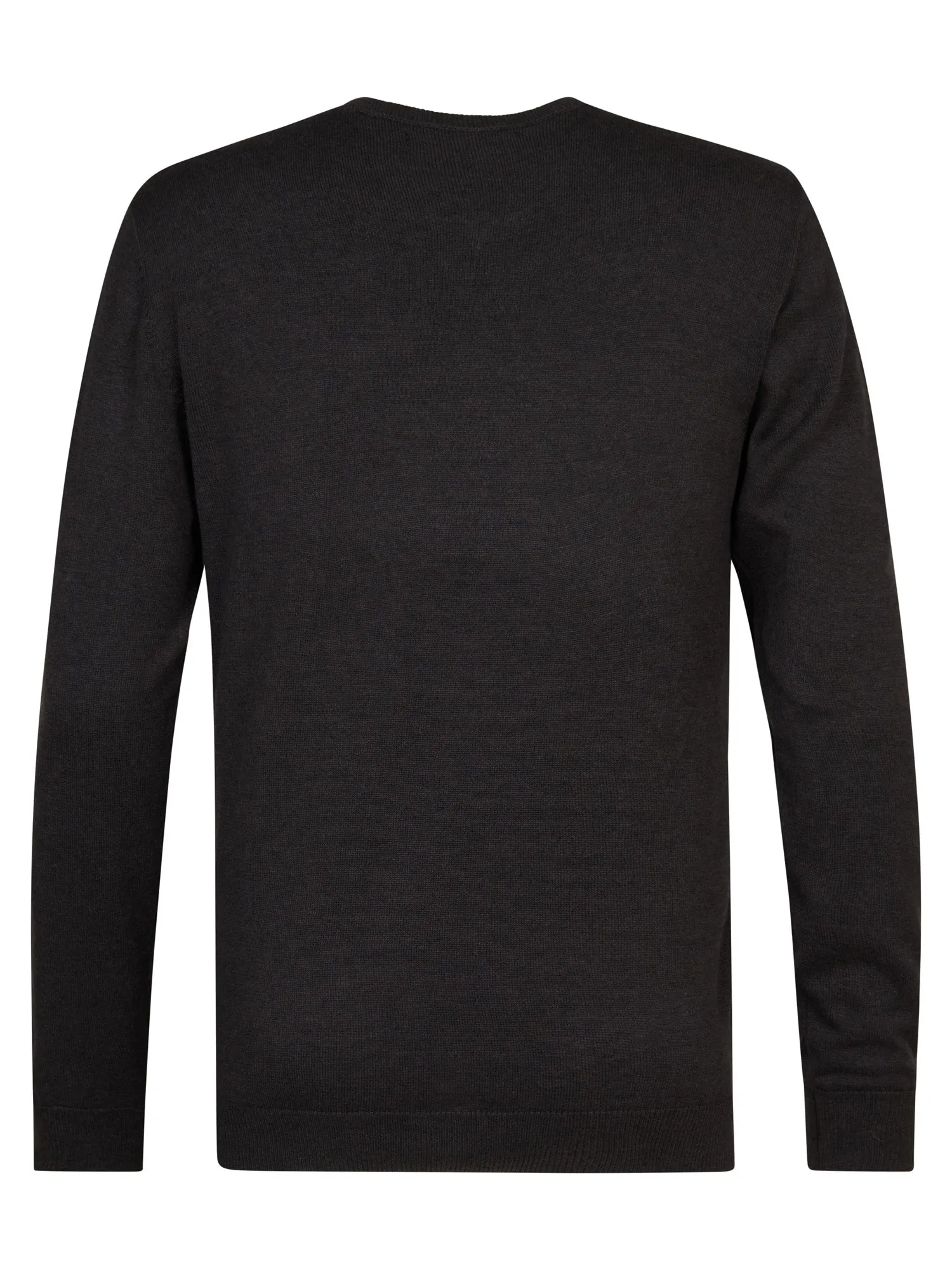 Fine-knit V-neck Sweater Atka