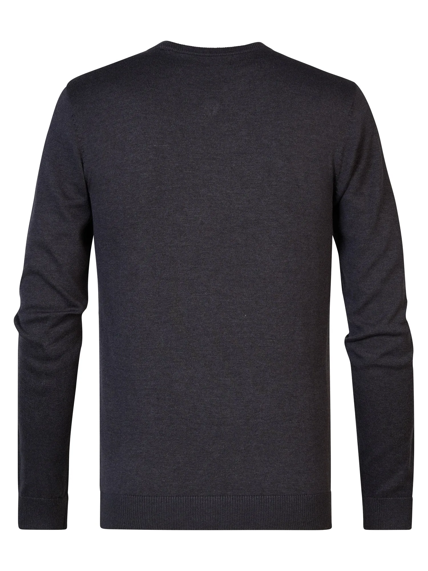 Fine-knit V-neck Sweater Atka