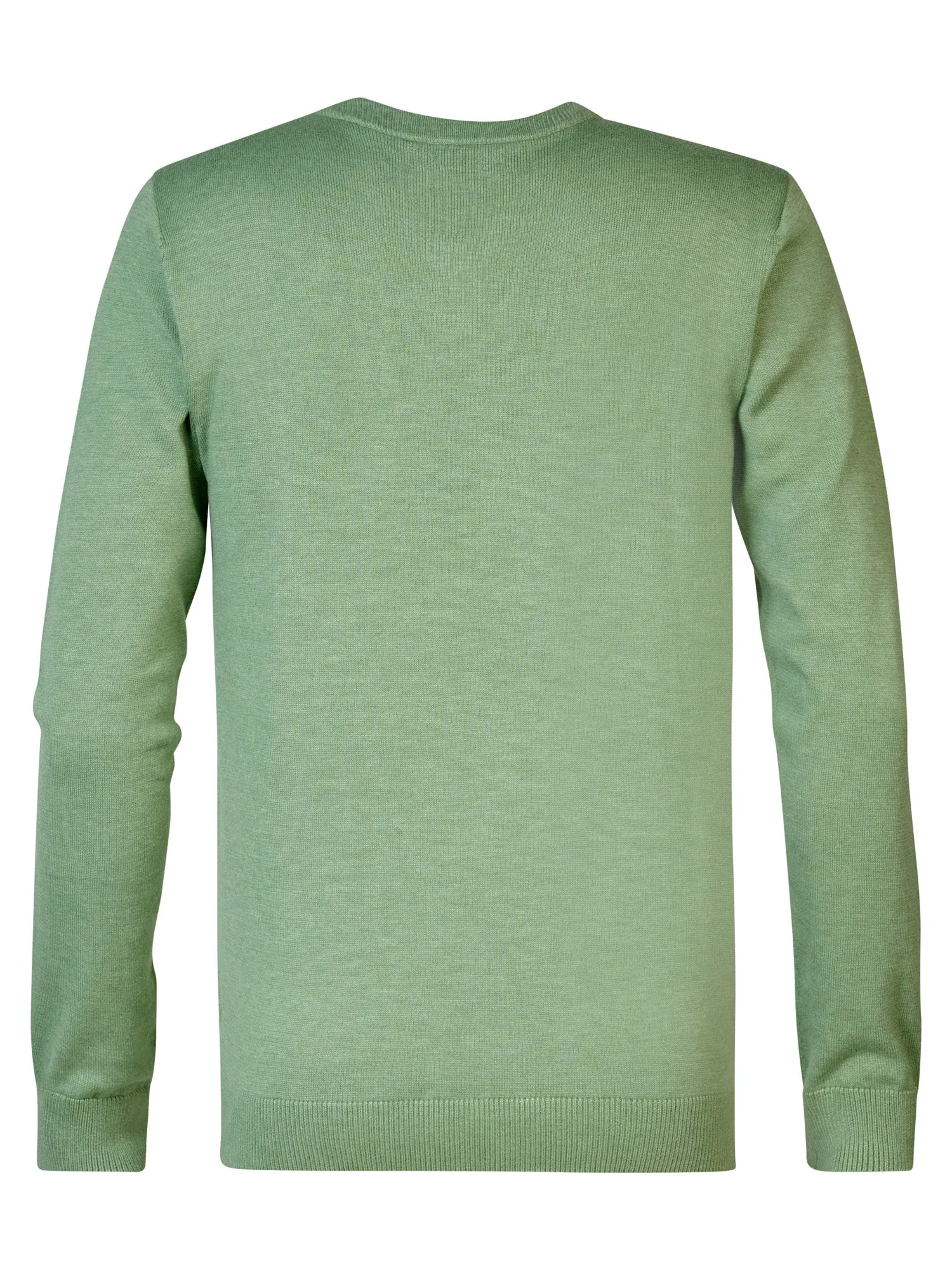 Fine-knit V-neck Sweater Atka