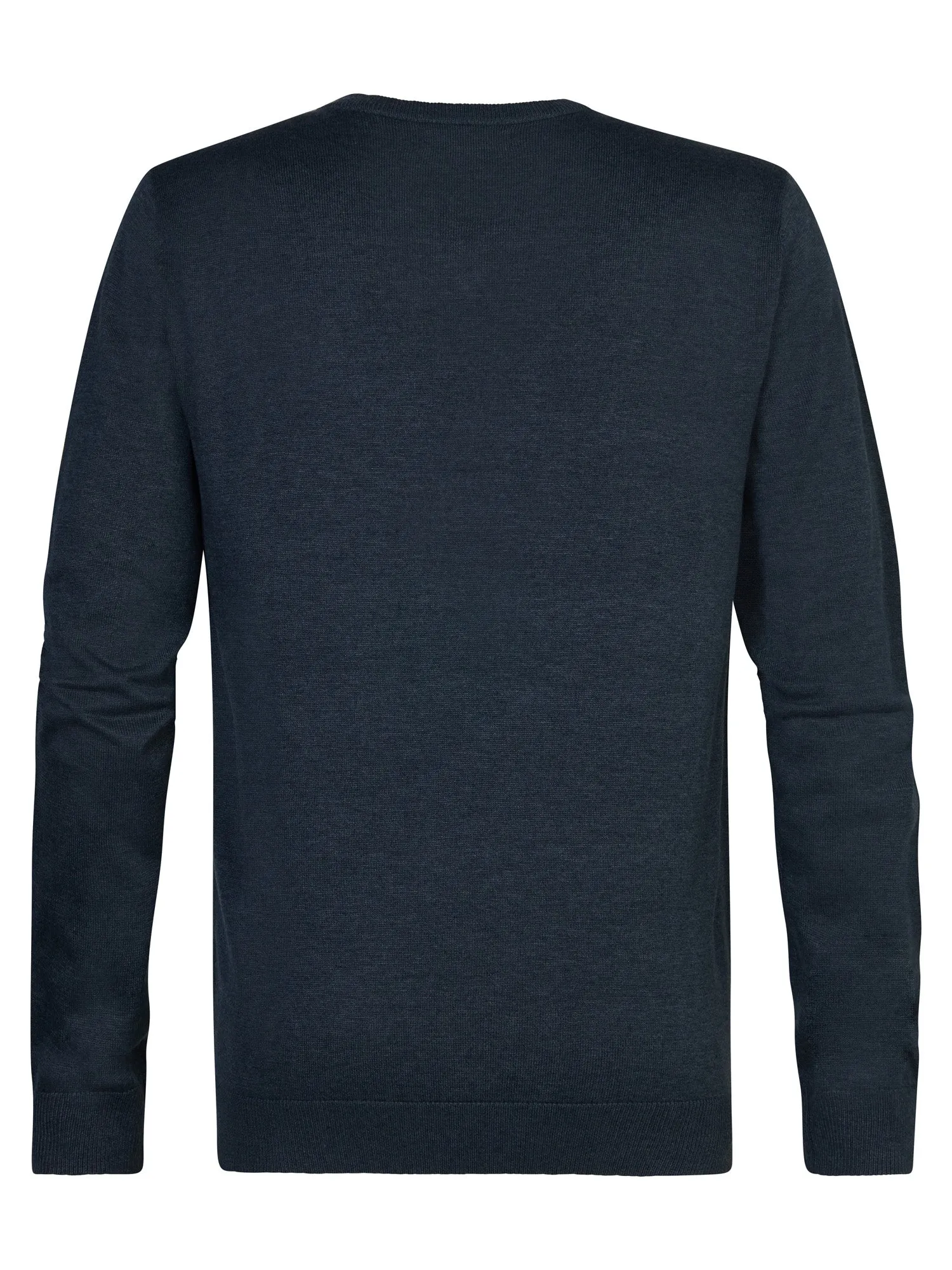 Fine-knit V-neck Sweater Atka