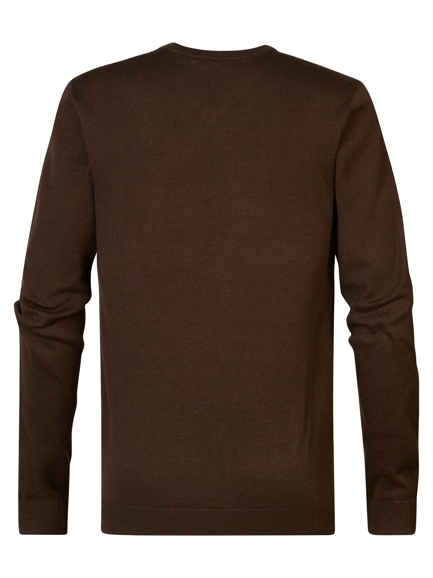 Fine-knit V-neck Sweater Atka