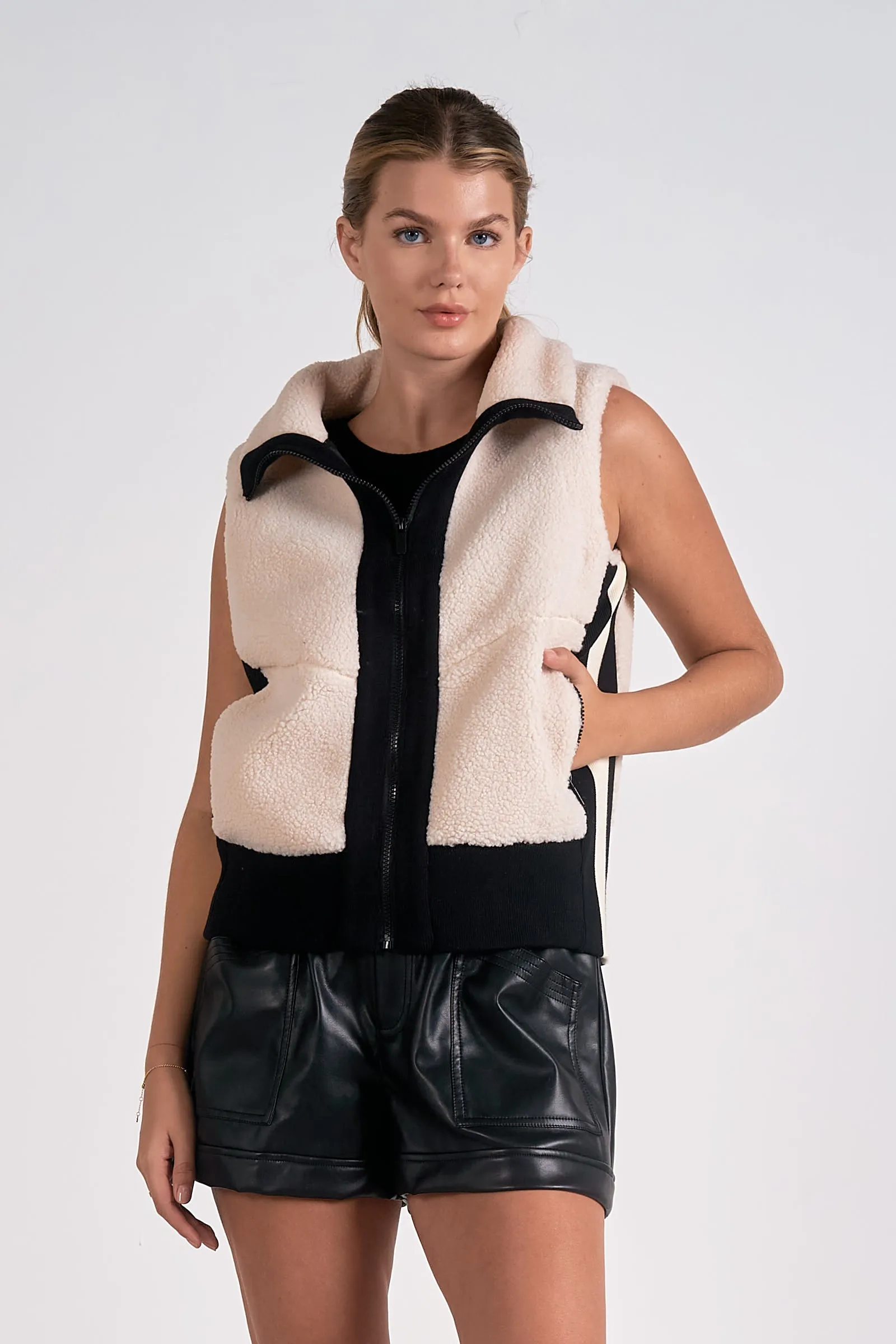 Gabby Zip Up Vest