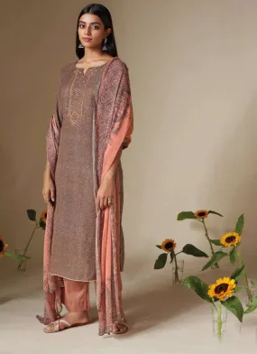 Ganga Pashmina Winter Woolen Salwar Suit Materials for Women