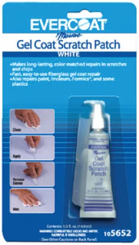 Gel Coat Scratch Patch- Buff White