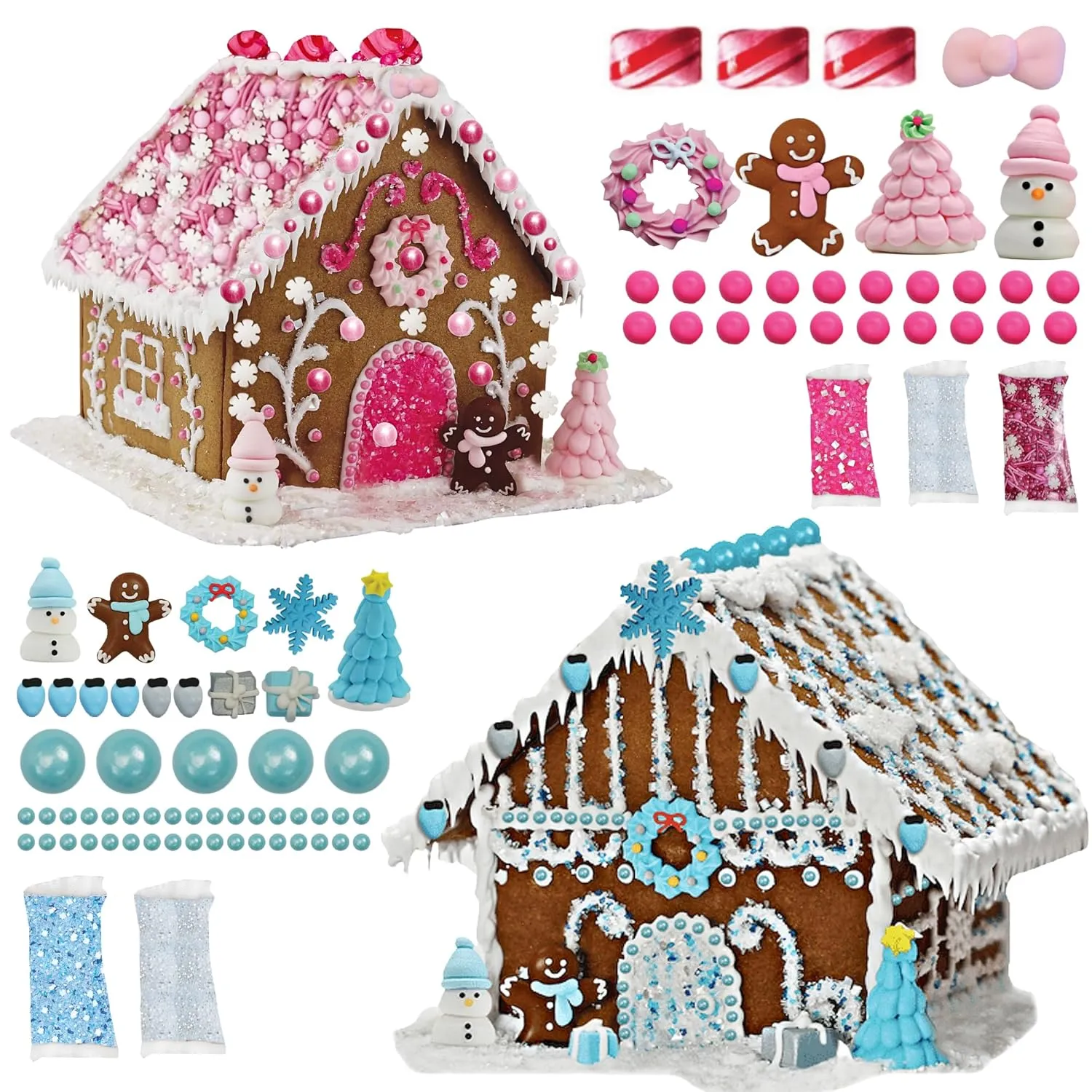 Glittery Pink Dreamland   Winter Wonderland Designer Insta-House™ Bundle