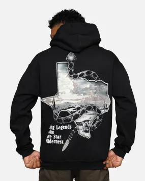 Goat Crew Texas Vintage Hoodie Black