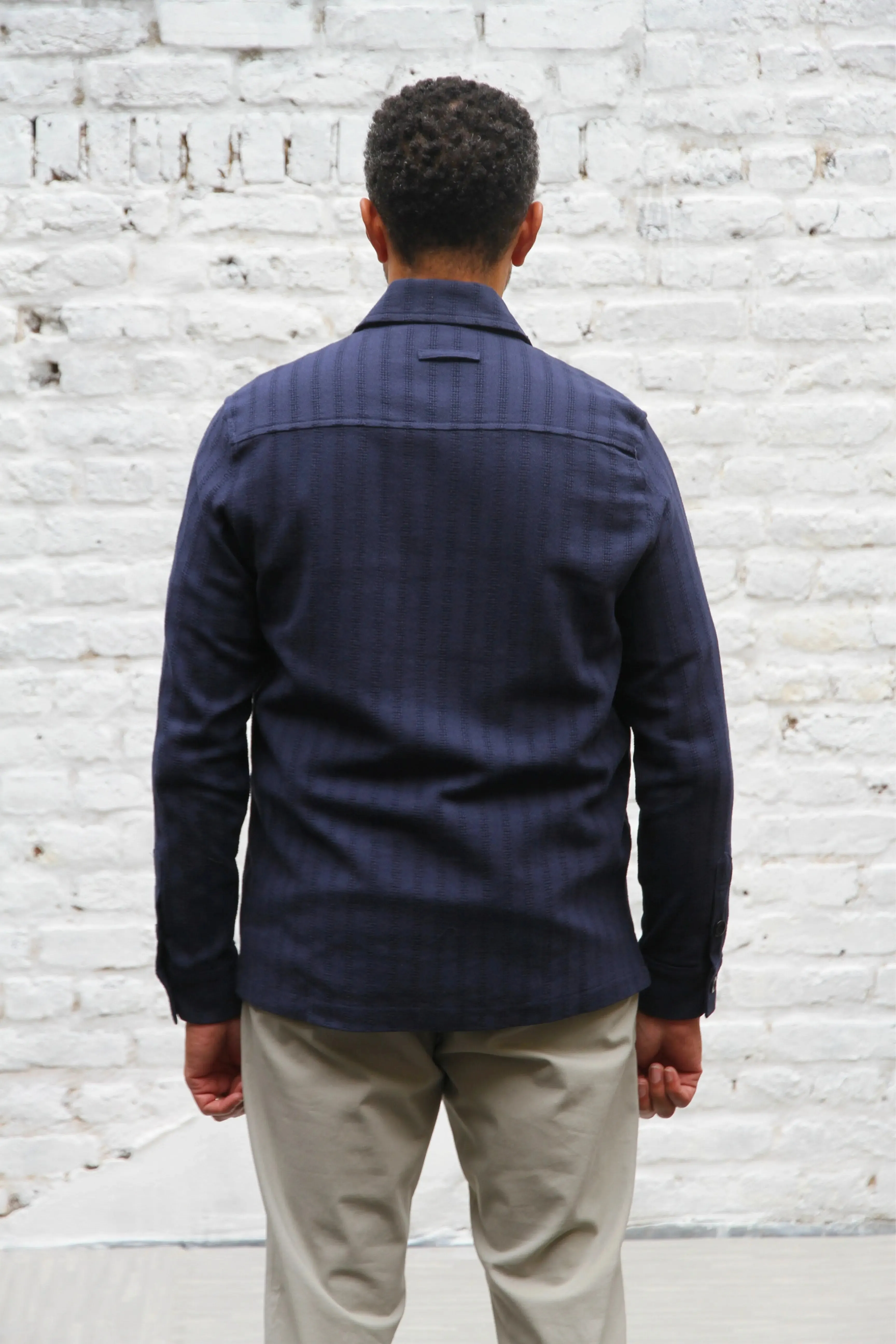 Gravel Long Sleeve Shirt - Navy Lacivert