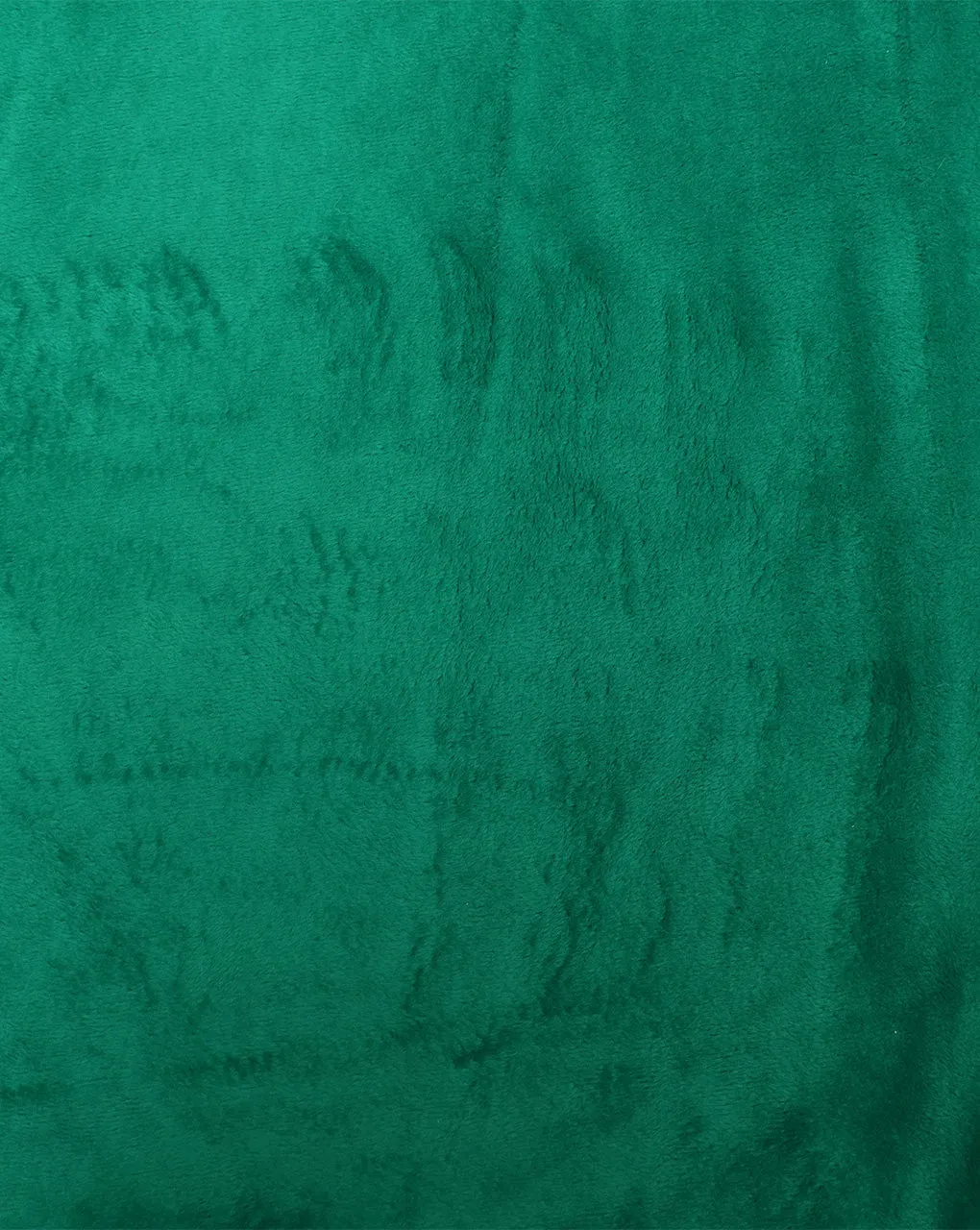 GREEN ARTIFICIAL FUR FABRIC