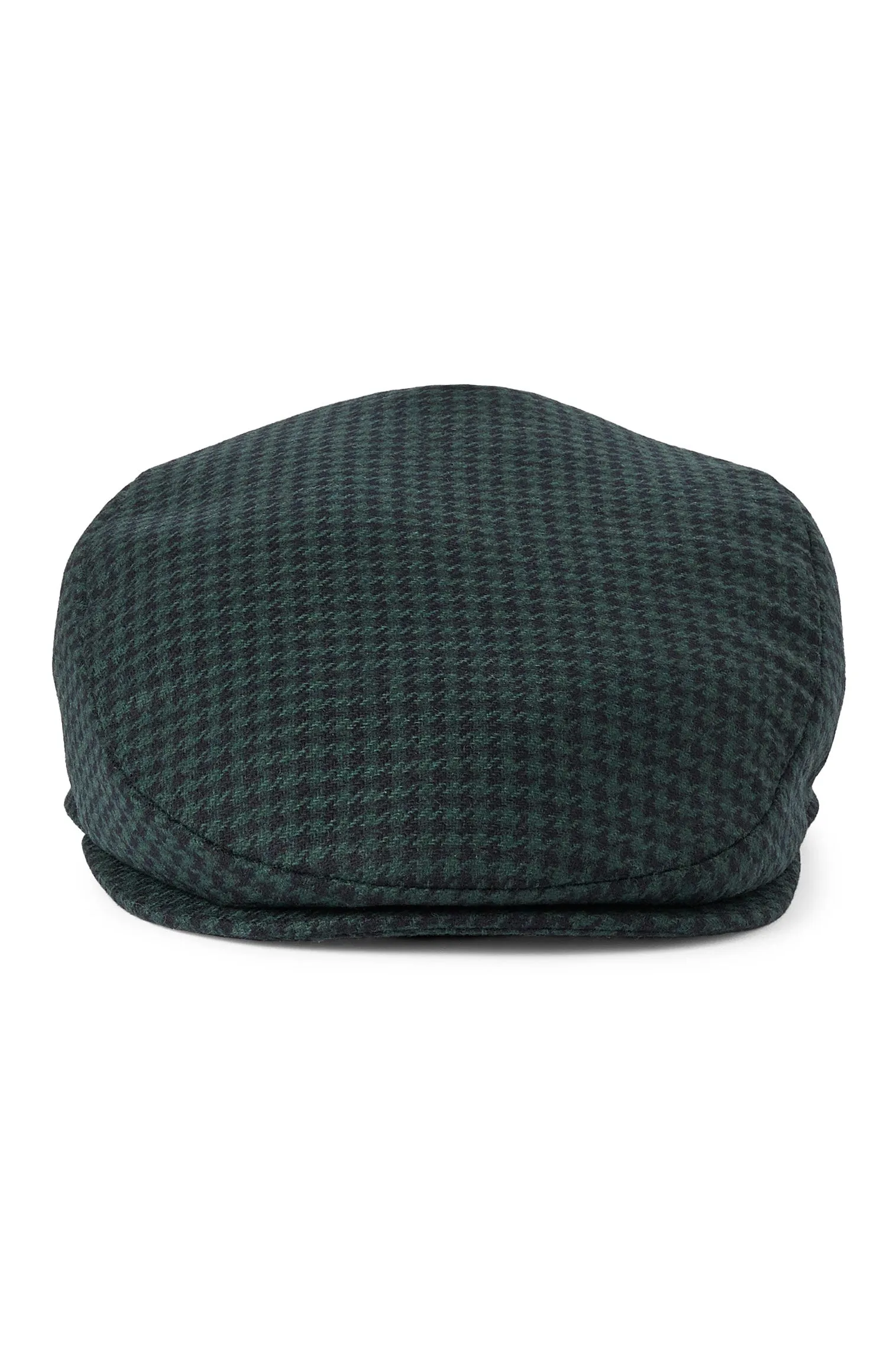 Grosvenor Houndstooth Flat Cap