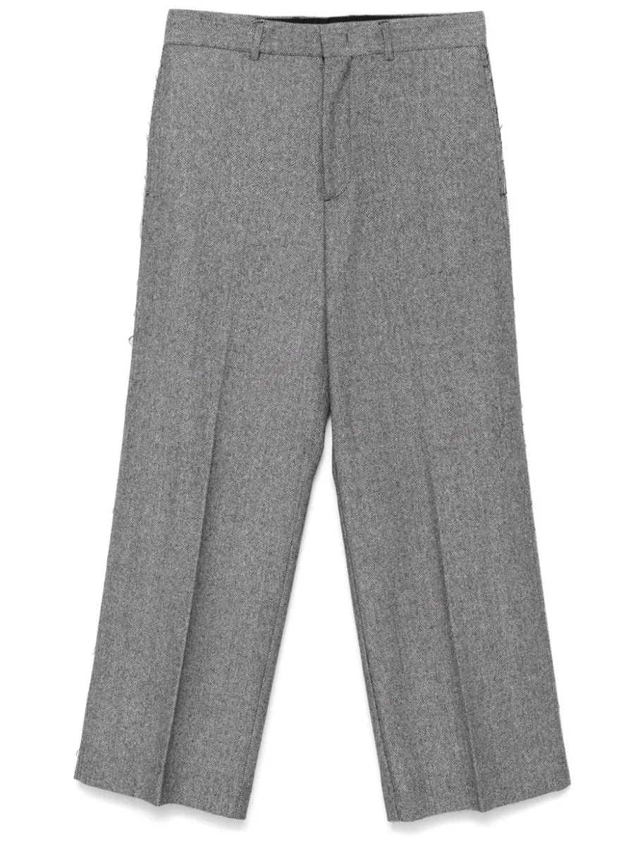 HERRINGBONE TROUSERS