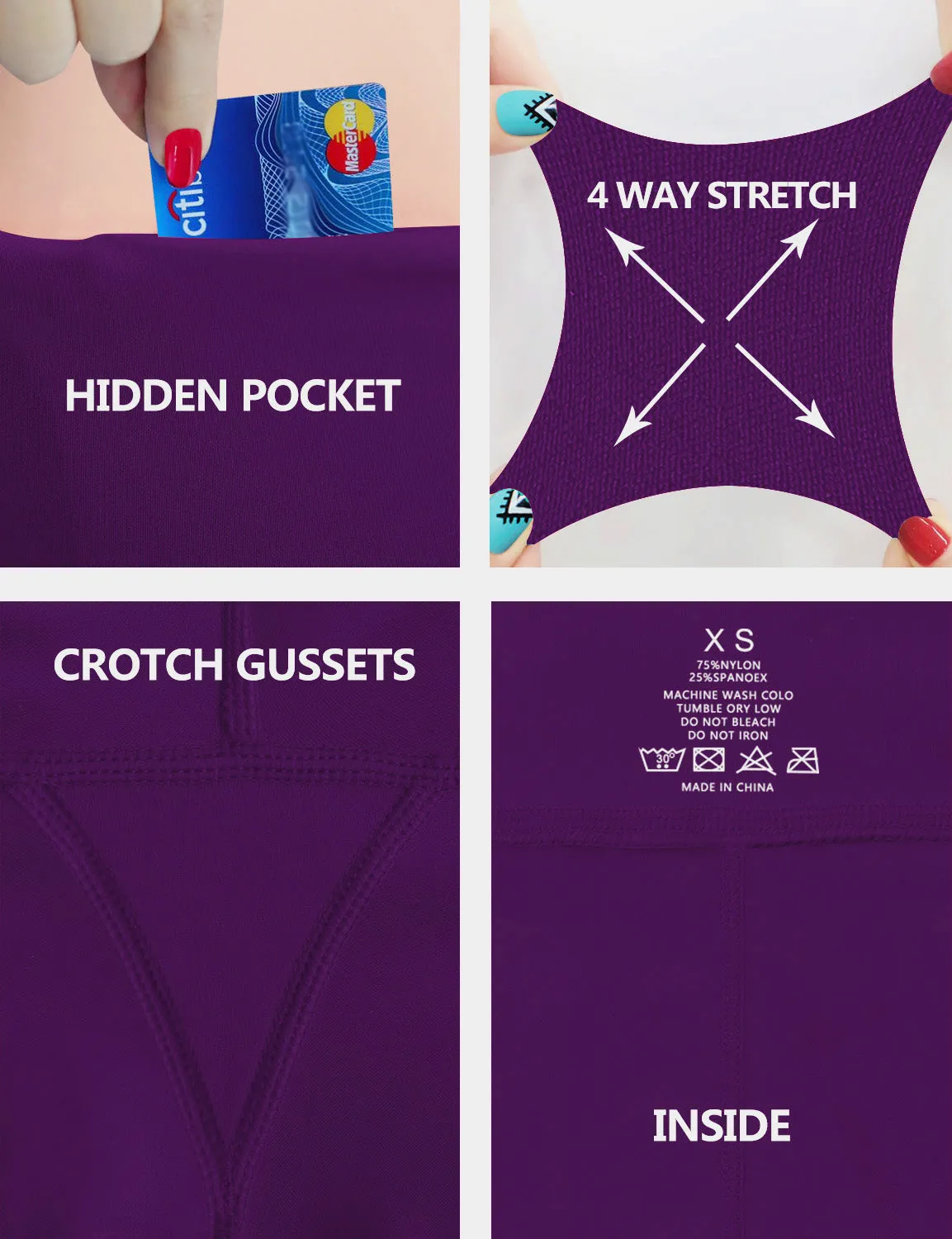 High Waist Jogging Pants eggplantpurple_Jogging