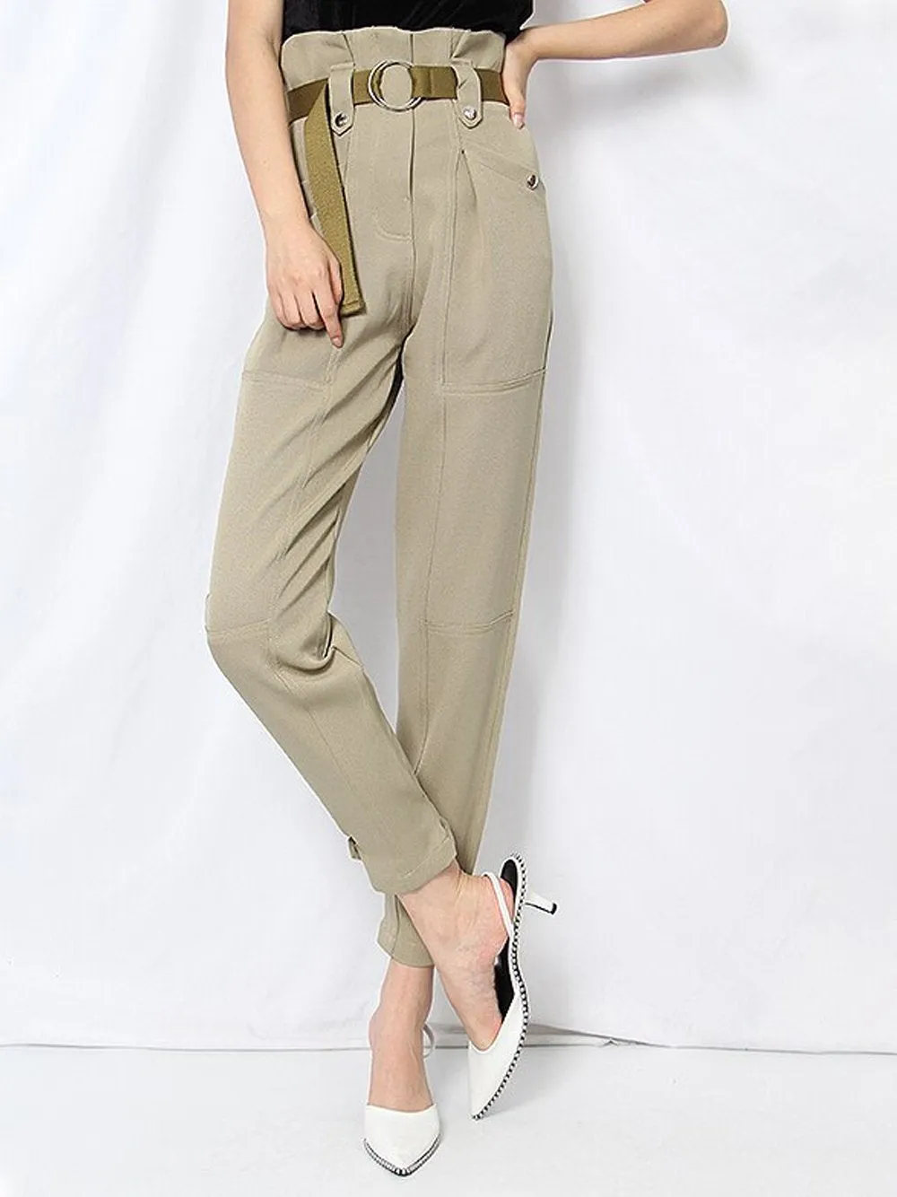 High Waist Trousers